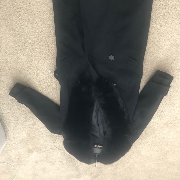 Calvin Klein Fur and Wool coat - Picture 2 of 11